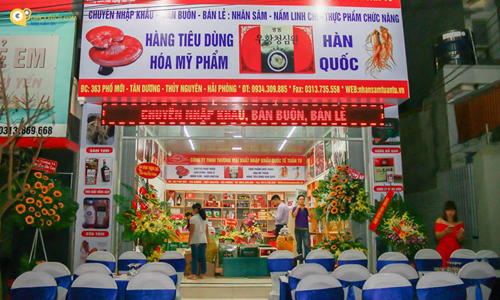 Thông báo Nhân sâm Tuấn Tú khai trương cơ sở 5